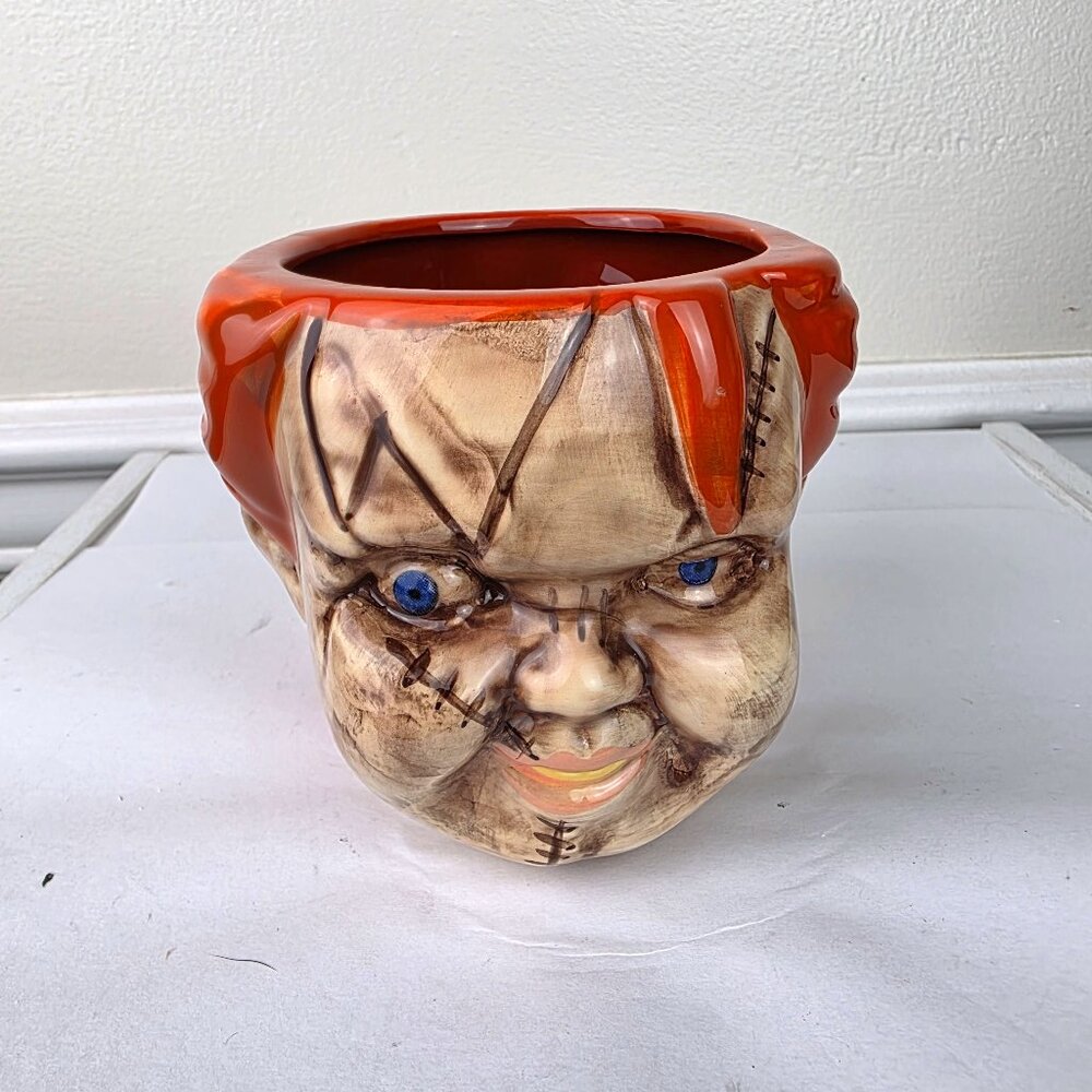 Silver Buffalo Chucky Moods Camper Mug - Thumbnail 2